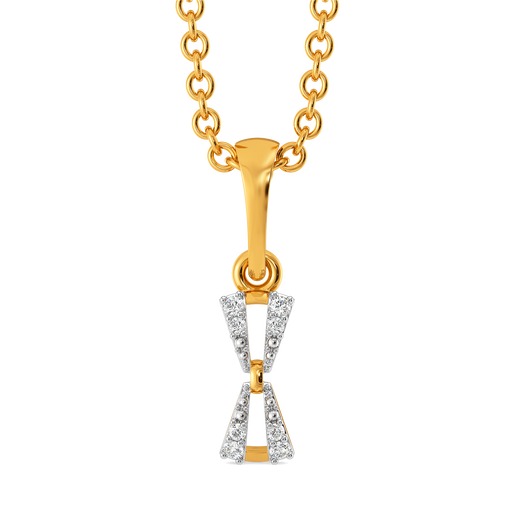 Sweetheart Knots Diamond Pendants