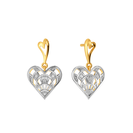 Heartbeat Diamond Earrings