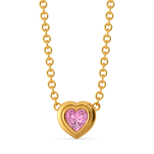 Pink Notes Gemstone Pendants