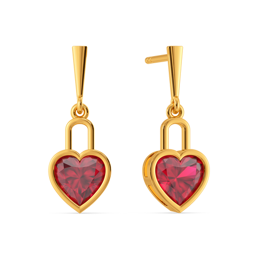 Secretly Crushing on You Gemstone Earrings