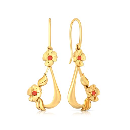 Gypsy Swing Gold Earrings