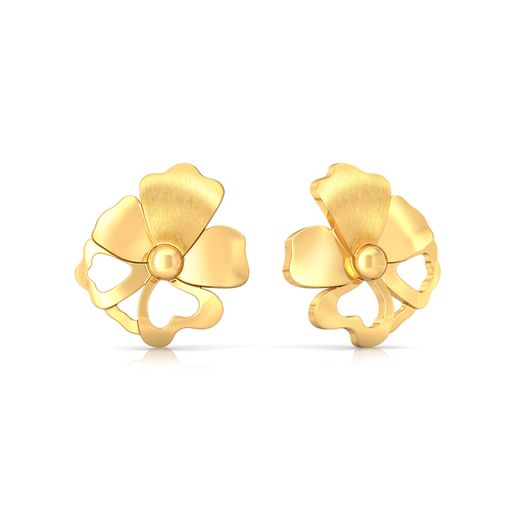 Taffeta Gold Earrings