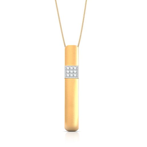 Brushed Galore Diamond Pendants