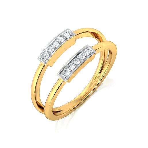 Double Trouble Diamond Rings