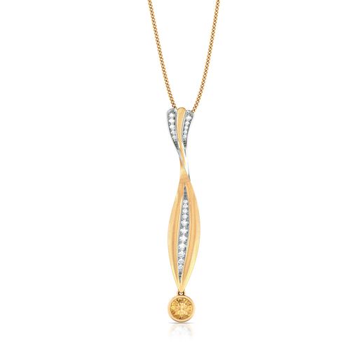 Citrus Gild Diamond Pendants