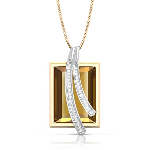 Cognac Concoction Diamond Pendants