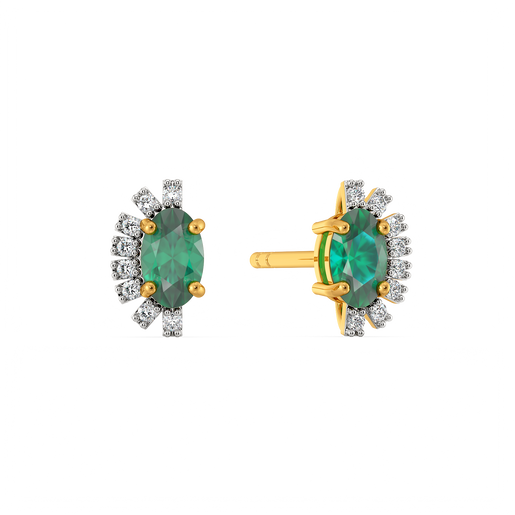 Botanical Radiance Gemstone Earrings