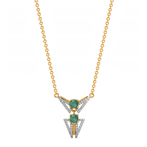 Green Revival Gemstone Necklaces
