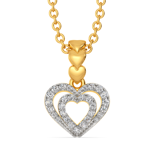 Whispers of Love Diamond Pendants