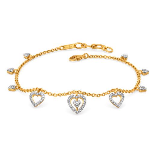 Hearts in Harmony Diamond Bracelets