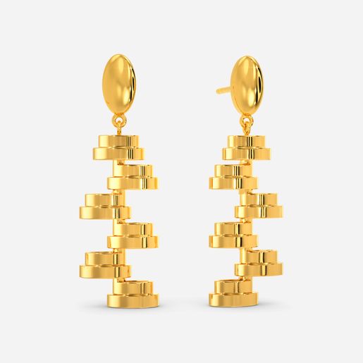 Balloon Play Gold Earrings