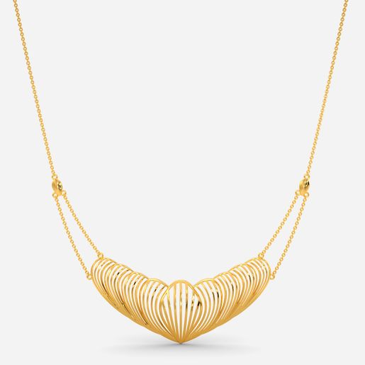 Layer A Bunch Gold Necklaces