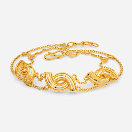 Volume Fusion Gold Bracelets