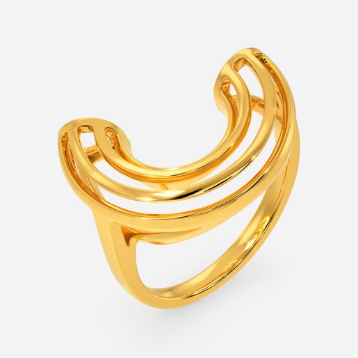 Balloon Brunch Gold Rings