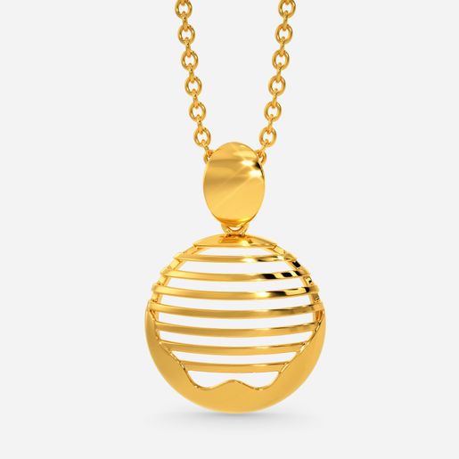 Balloon Brunch Gold Pendants