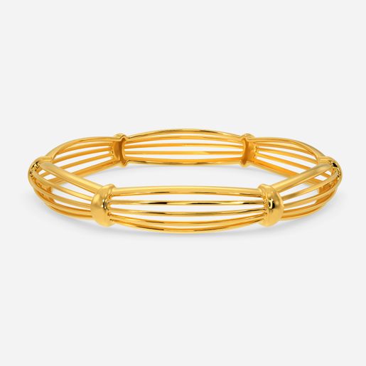 Puffer Escape Gold Bangles