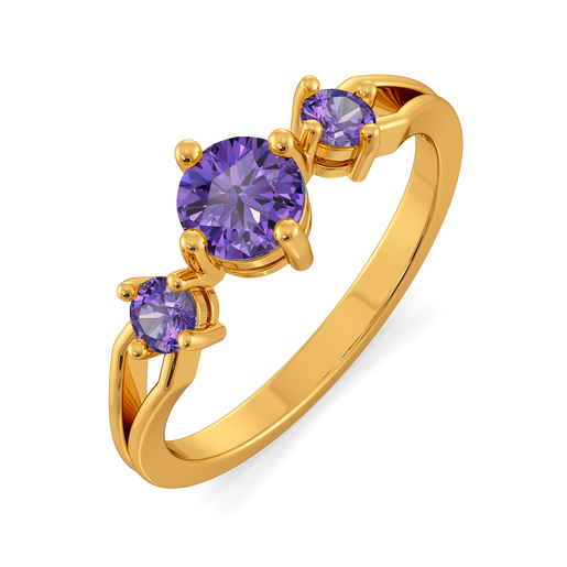 Feeling Violet Today Gemstone Rings