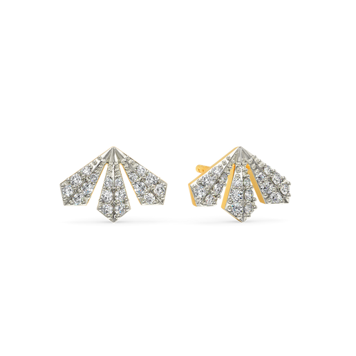Party Sculptures Diamond Earrings