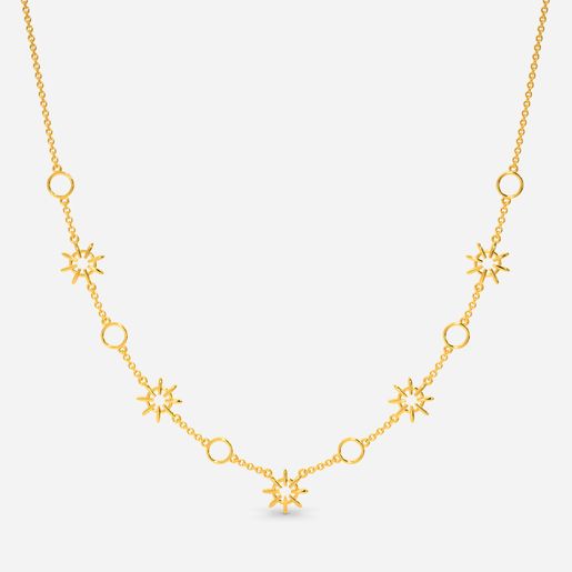 Ship Wheel Wonder Gold Necklaces