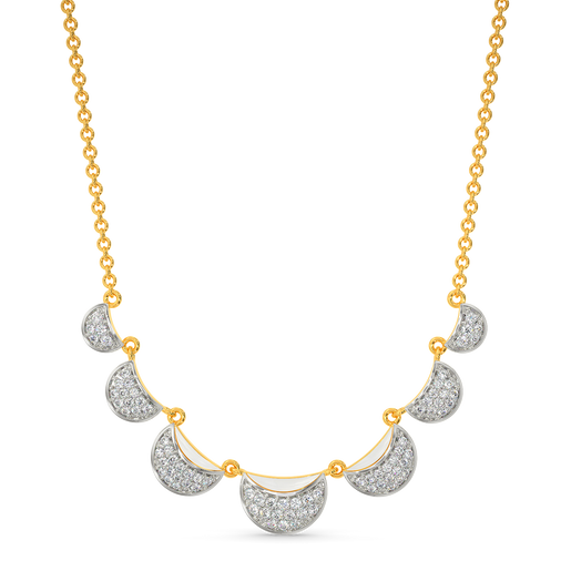 White Vibes Only Diamond Necklaces
