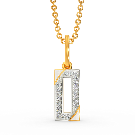 Powered By White Diamond Pendants