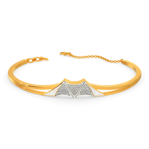 White Dream Diamond Bangles
