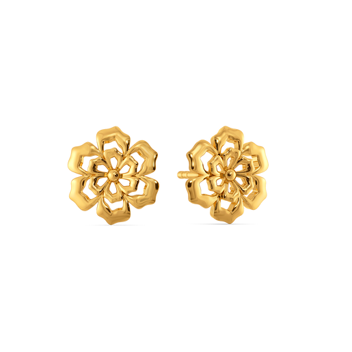 Party in Papier Gold Earrings