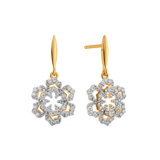 Petal Crush Diamond Earrings