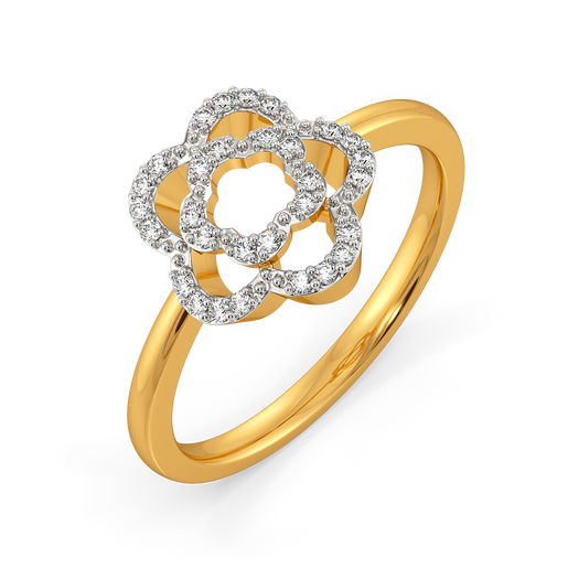 Petal Punch Diamond Rings