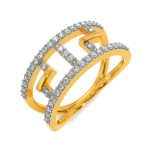 Express in Weaves Diamond Rings