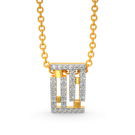 Express in Weaves Diamond Pendants