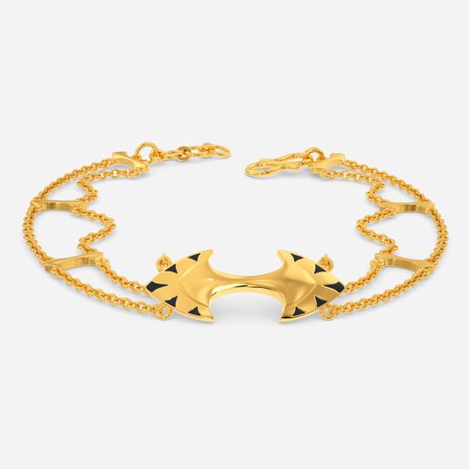 Fierce N Bold Gold Bracelets