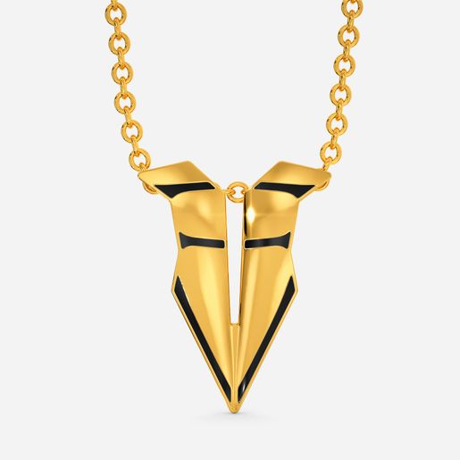 Gladiator Glaze Gold Pendants