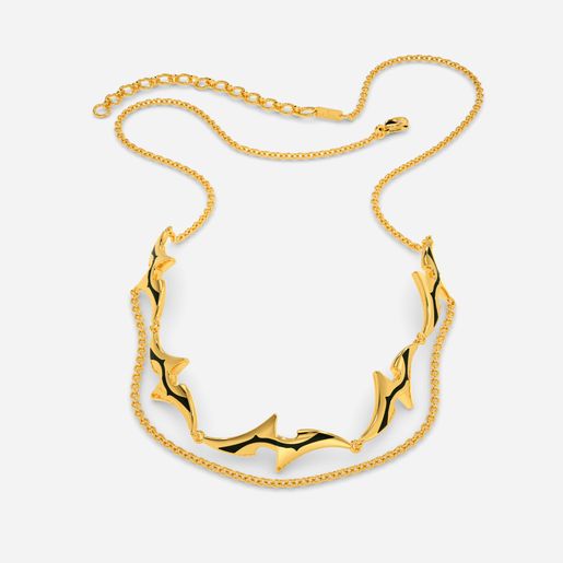 Feirce Fighter Gold Necklaces