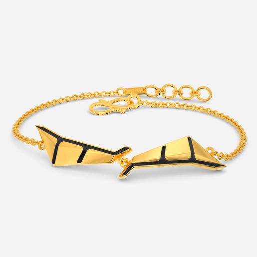 Armoured Queen Gold Bracelets