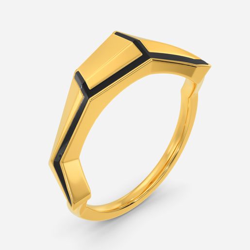 Armoured Queen Gold Rings