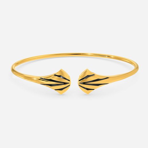 Warrior Of The Night Gold Bangles