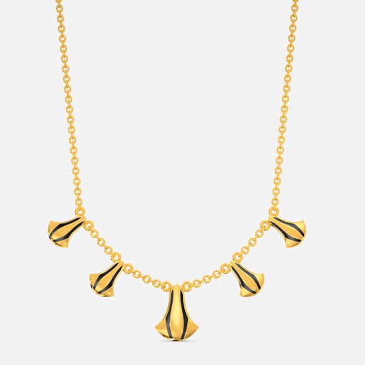 Warrior Of The Night Gold Necklaces