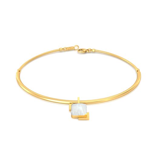 White-Collar Gemstone Bracelets