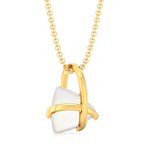 Ivory Edge Gemstone Pendants
