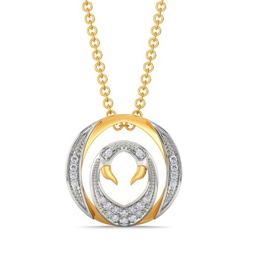 Swan Spark Diamond Pendants