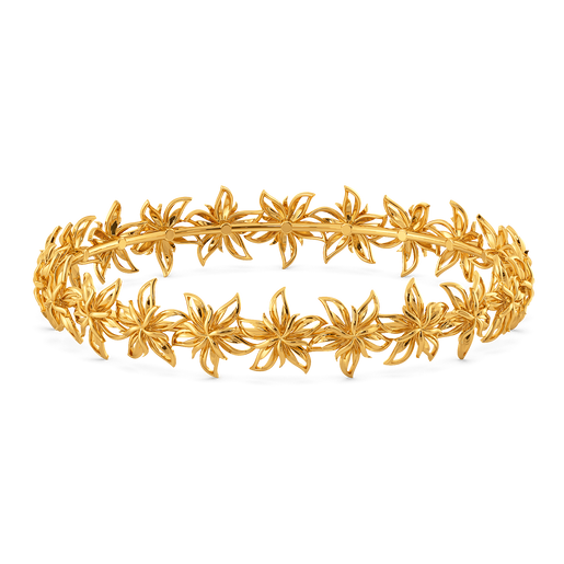 Wallpaper Blooms Gold Bangles