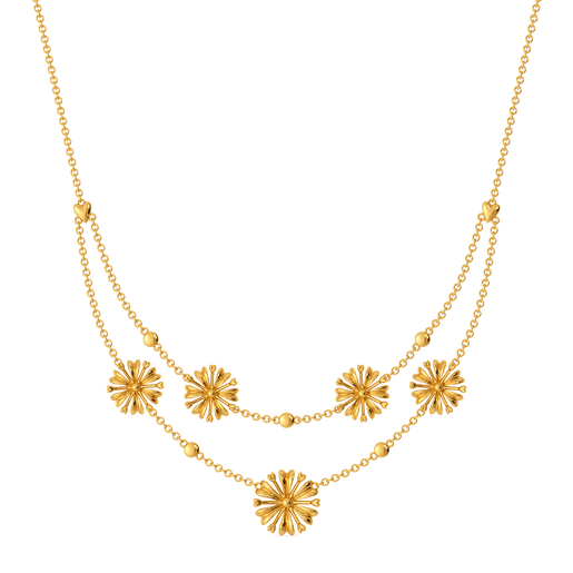 English Garden Gold Necklaces