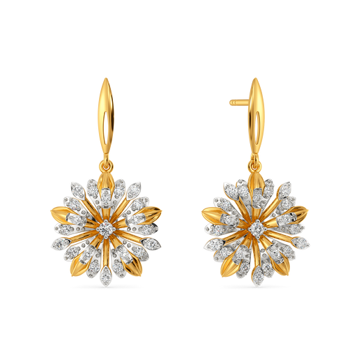 English Garden Diamond Earrings