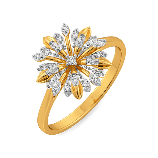 Blooming Patterns Diamond Rings