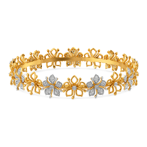 Hint of Nature Diamond Bangles