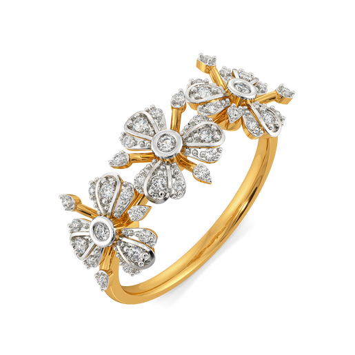Intricate Botanicals Diamond Rings