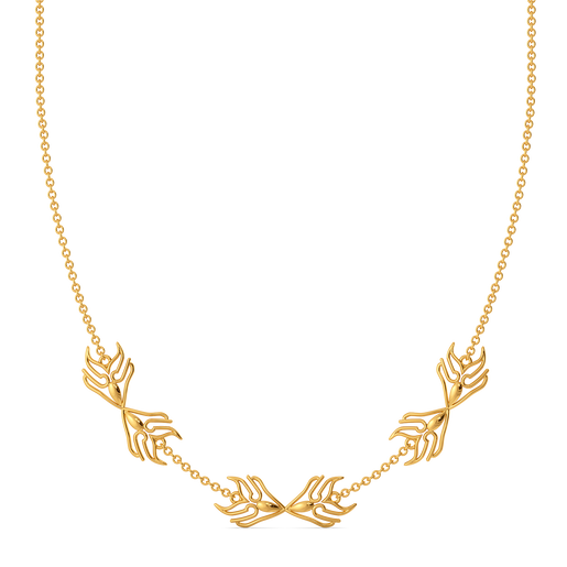 Stellar Trace Gold Necklaces