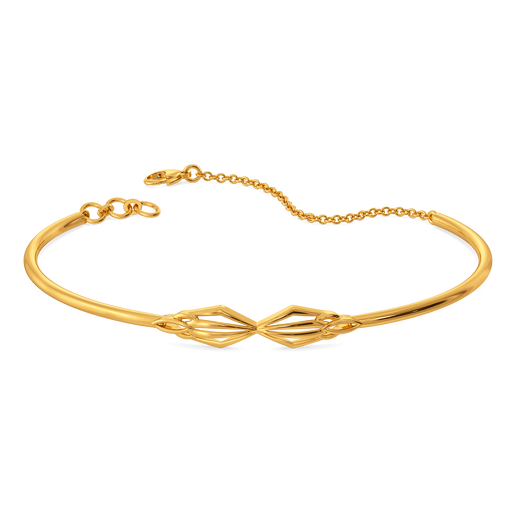 Orbital Spikes Gold Bangles