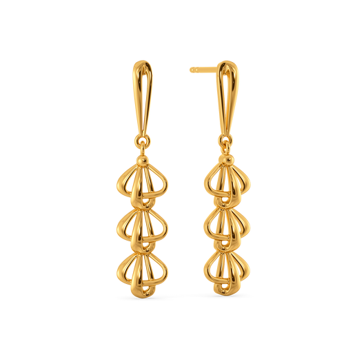 Volume Vibes Gold Earrings